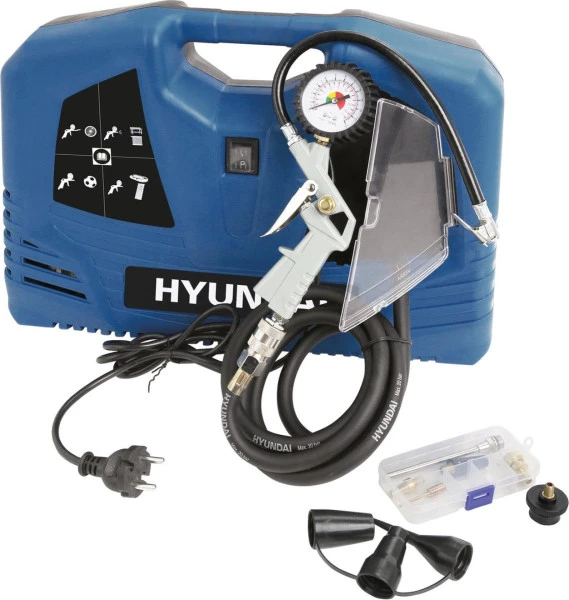 Hyundai Mini-compressor 55791, 1100 Watt, 180L/min, 8 Bar