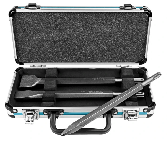 Makita D-42357 SDS-Plus 3 Delige Beitelset In Koffer - Afbeelding 3