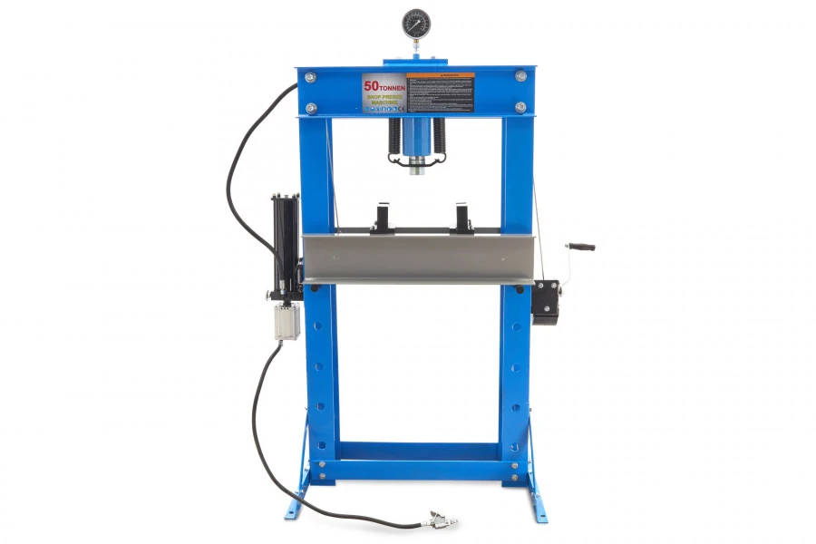 HBM 50 Ton Professionele Hydraulische En Pneumatische Werkplaatspers, Raamwerkpers