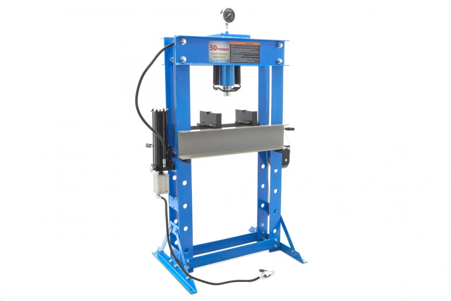HBM 50 Ton Professionele Hydraulische En Pneumatische Werkplaatspers, Raamwerkpers - Afbeelding 2