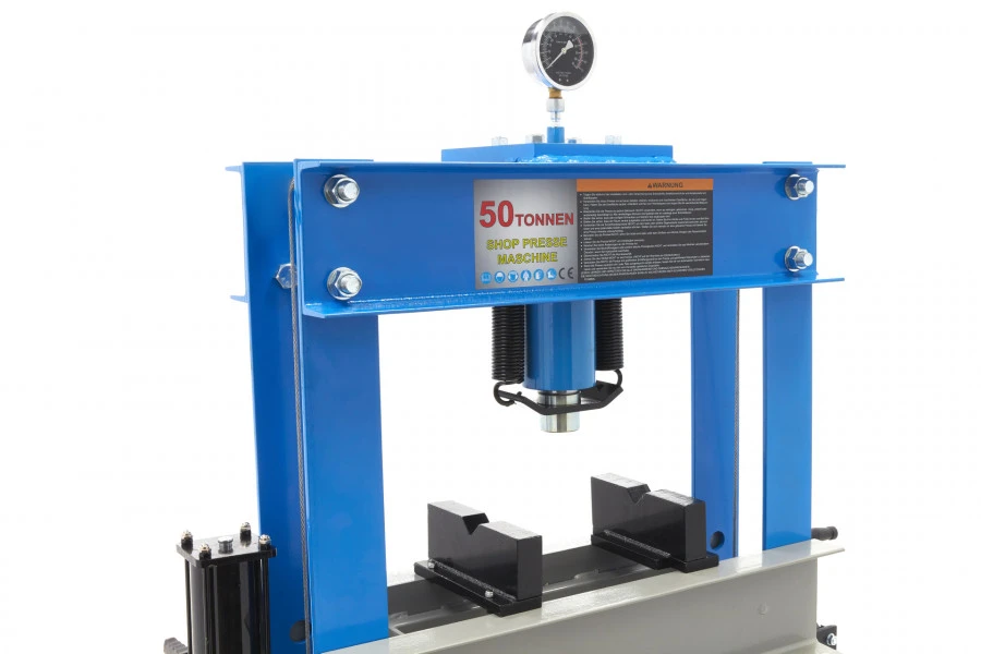 HBM 50 Ton Professionele Hydraulische En Pneumatische Werkplaatspers, Raamwerkpers - Afbeelding 4