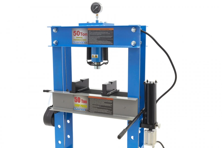 HBM 50 Ton Professionele Hydraulische En Pneumatische Werkplaatspers, Raamwerkpers - Afbeelding 5