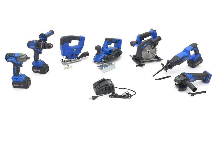 HBM Combiset Op Accu, 7-delig, 18V 5,0Ah Power20.5 - Afbeelding 4