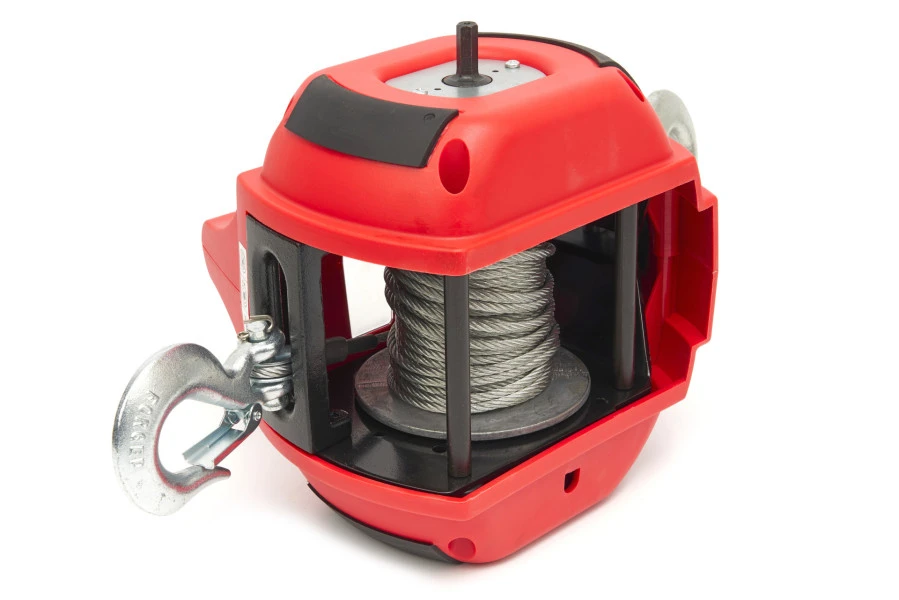 HBM Draagbare Treklier Boormachine Aangedreven 225 Kg Rood - Afbeelding 5