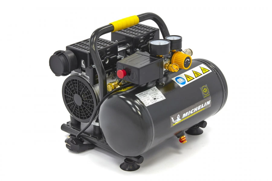 Michelin 6 Liter Professionele Low Noise Compressor - Afbeelding 5