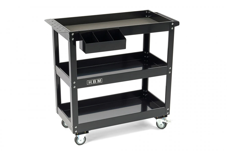 HBM Deluxe 3 Laags Universele Verrijdbare Gereedschapswagen - Afbeelding 2