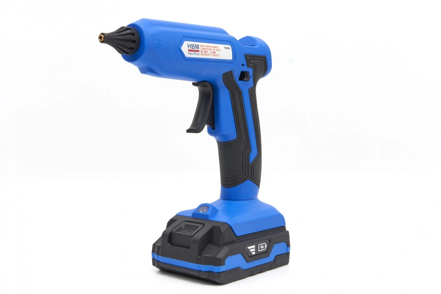HBM Professioneel Lijmpistool Op Accu 20 Volt - 2,0Ah Inclusief 2 Accu's - Afbeelding 2