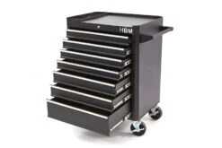 HBM Gereedschapswagen Met 7 Laden - 66 Cm - Zwart