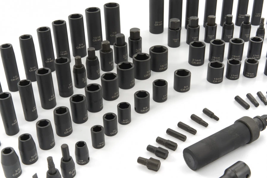 HBM 119 Delige Professionele Krachtdoppenset Metrische En INCH Maten - Afbeelding 9