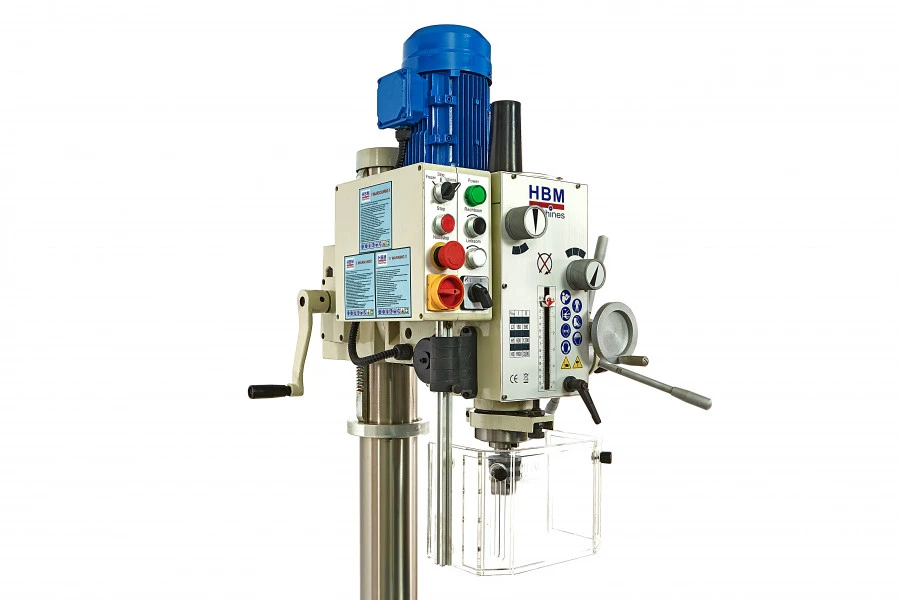 HBM 40 Mm Professionele Tandwiel Aangedreven Kolomboormachine - Afbeelding 3