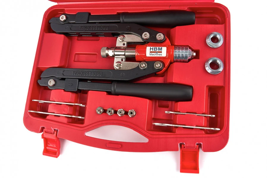 HBM 520 Mm Professionele Opvouwbare Blindklinkmoertang En Popnageltang - Afbeelding 5