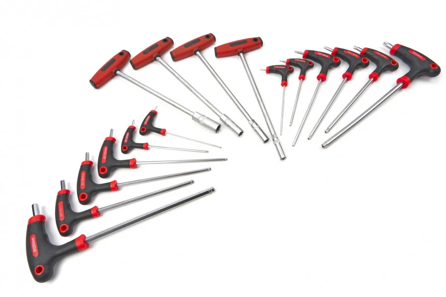 HBM 16 Delige T-Grepenset In Carbon Foam Inlay Voor Gereedschapswagen - Afbeelding 4