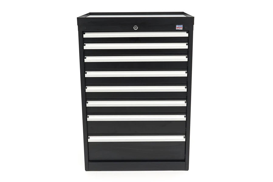 HBM 8 Laden Profi Gereedschapskast 72 X 58 X 100 Cm Zwart