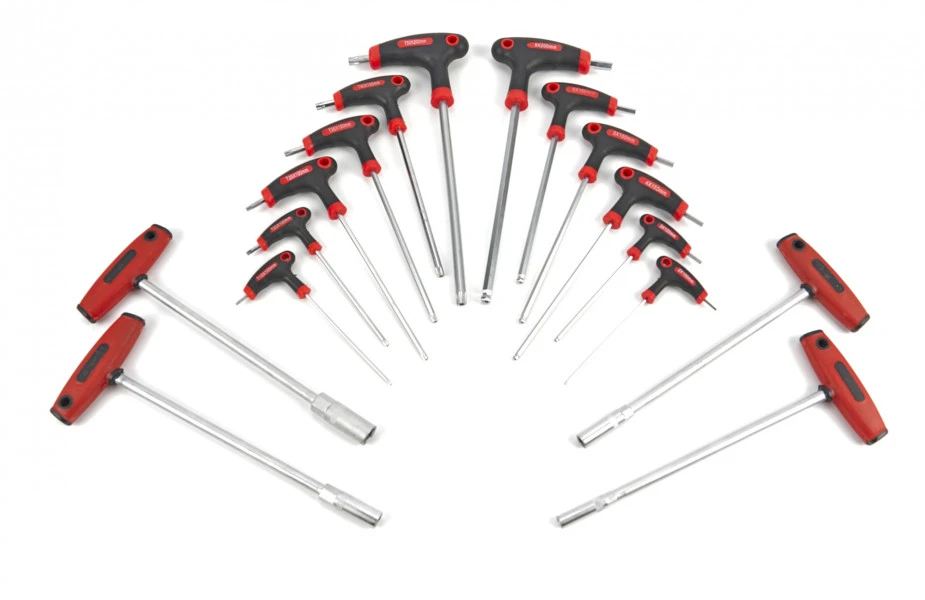 HBM 16 Delige T-Grepenset In Carbon Foam Inlay Voor Gereedschapswagen - Afbeelding 5