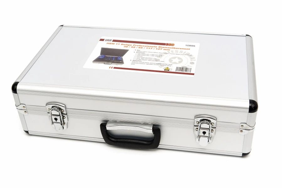 HBM 11 Delige Professionele Diamantborenset 38 / 52 / 65 / 117 / 127 Mm - Afbeelding 6