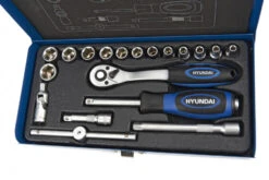 Hyundai 20 Delige 1/4" Dopsleutel Set CrV