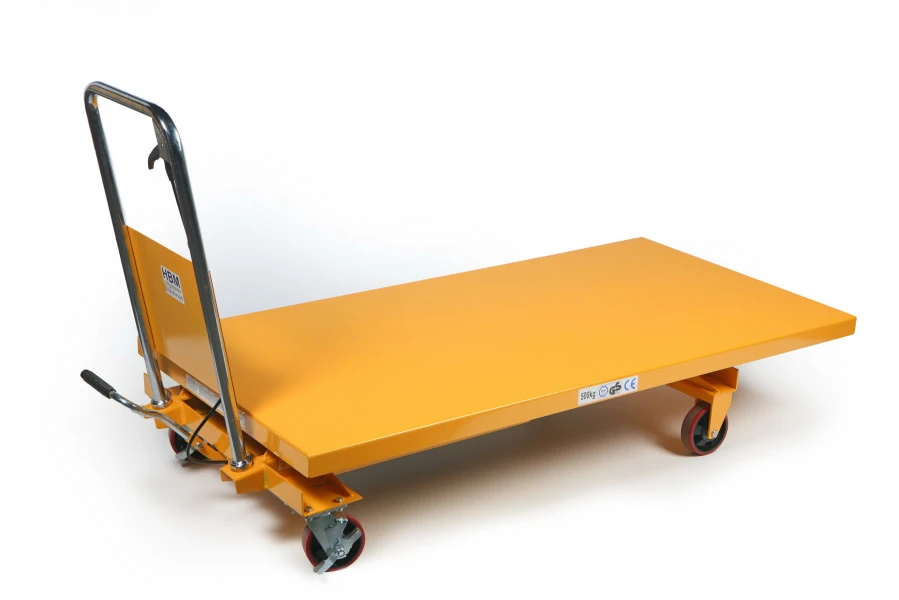 HBM 500 Kg Groot Verrijdbare Werktafel / Heftafel - Afbeelding 2